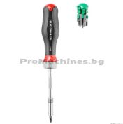 Отвертка Facom ATCL.1PB Protwist® с държач за тресчотка и 15 бита