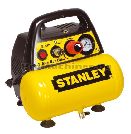 Компресор за въздух безмаслен 6л 8bar 180л/мин - Stanley DN200/8/6 