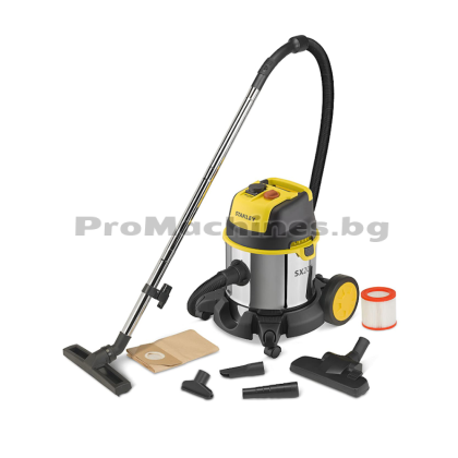 Прахосмукачка сухо мокро 1400W 20л - Stanley SXVC20XTE