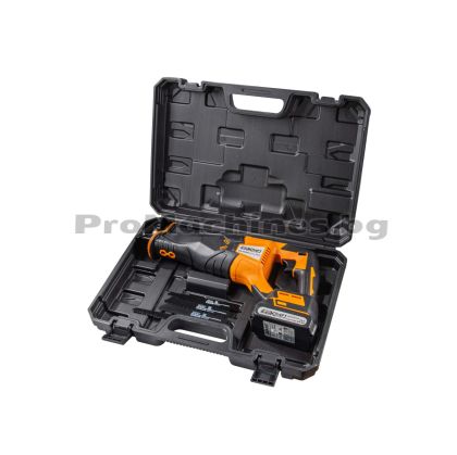 Трион акумулаторен 18V 2Ah Set - Baukraft BK-CRS34 