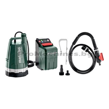 Помпа потопяема акумулаторна 2200л/ч- Metabo TPF 18 LTX 2200 SOLO