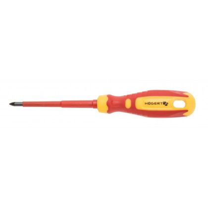 HT1S968 Изолирана кръстата отвертка,PZ1-100мм,1000V, Högert