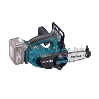 Акумулаторен верижен трион (само машина) - Makita DUC122Z, 18V, 115 мм