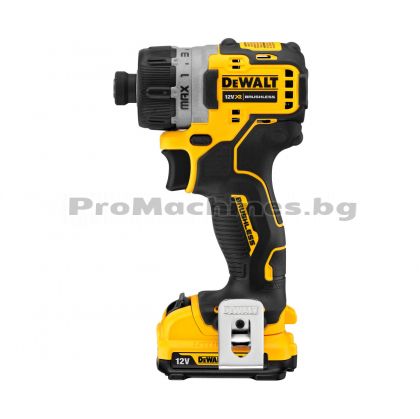 Акумулаторен винтоверт 12V безчетков  8Nm - Dewalt DCF601D2