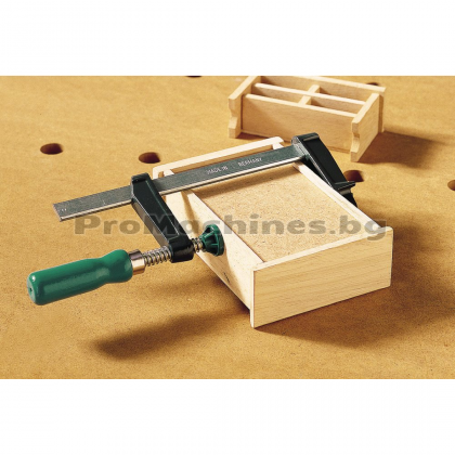 Стяга с метални челюсти 100-50мм дърводелска - Wolfcraft SZ 