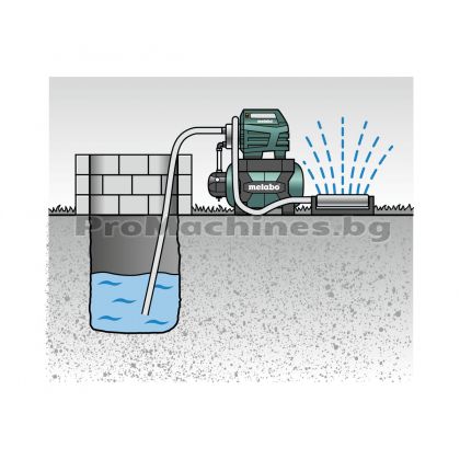Хидрофор помпа  900W 3500л/ч - METABO HWW3500/25 INOX