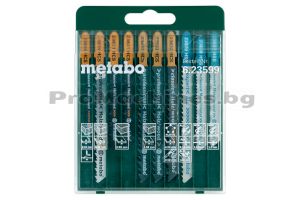 Ножчета за зеге дърво / метал 10бр - Metabo 