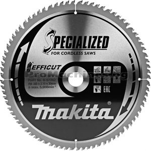 Диск за циркуляр 305х30 80Т - Makita B-67262 