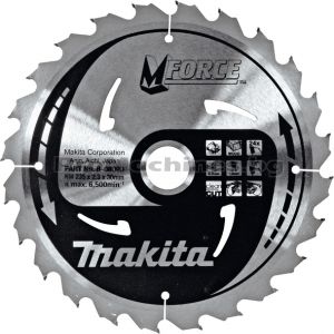 Диск за циркуляр за дърво 235х30 Т24 - Makita 