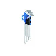 HT1W808 Ключове шестостенни 9 бр екстра дълги Hogert