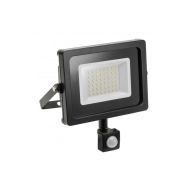 LD-INEXT20W-64 LED прожектор с сензор движение 20W, 6400K, 1600lm, 120°, IP65, черен GTV