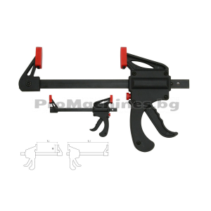 Стяга дърводелска автоматична 450мм - Bolter XG53762 